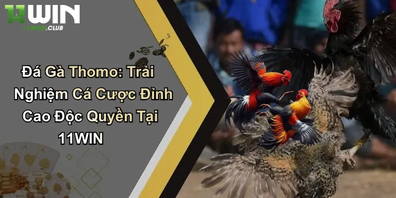 Đá Gà Thomo: Trải Nghiệm Cá Cược Đỉnh Cao Độc Quyền Tại 11WIN 2 Đá Gà Thomo: Trải Nghiệm Cá Cược Đỉnh Cao Độc Quyền Tại 11WIN