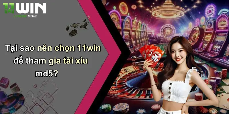Tại sao nên chọn 11win để tham gia tài xỉu md5?